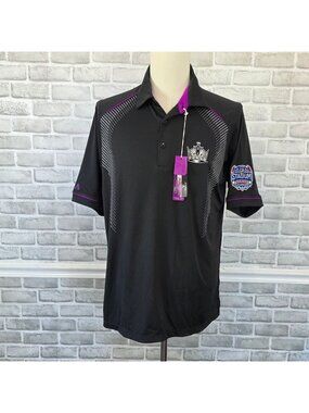 NHL 2014 Stadium Series LA Kings Antigua Polo L NWT Deadstock Collector Piece